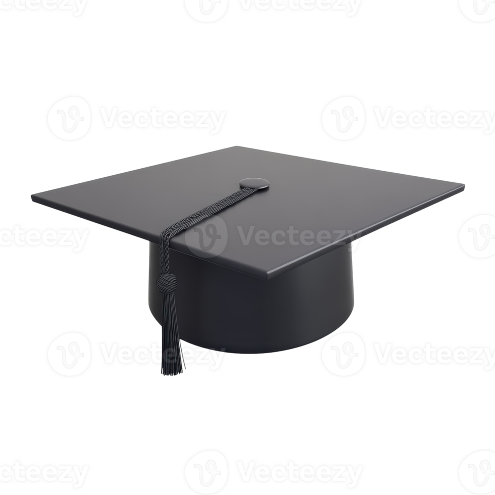 Graduation Cap for Educational Celebrations on Transparent Background png