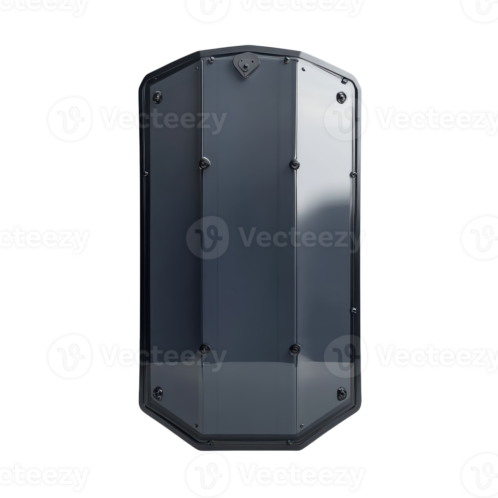 Riot Shield for Security and Protection Use on transparent background png