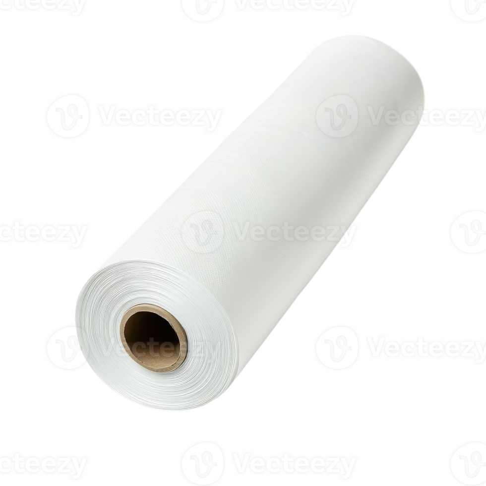 Roll of Tissue Paper for Home and Office Use on transparent background png