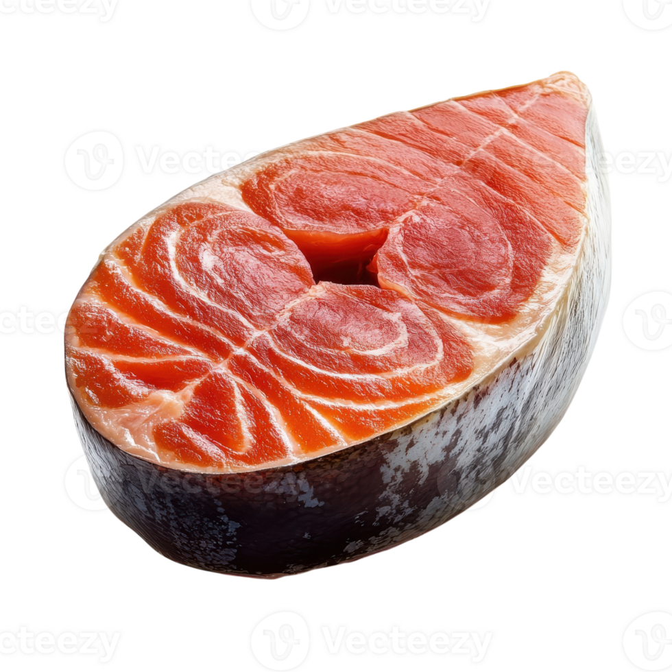 Fresh Tuna Fish Steak Isolated for Culinary Presentation on Transparent Background png