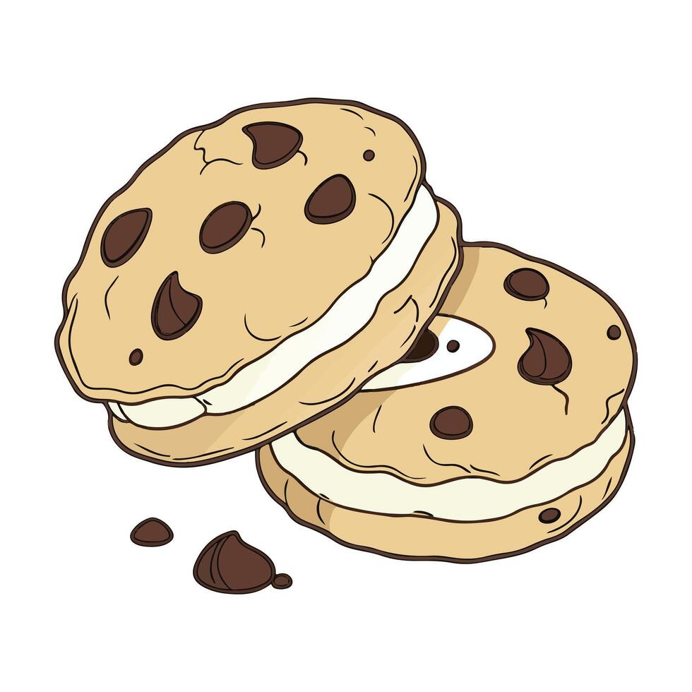Cookie Day Art. vector