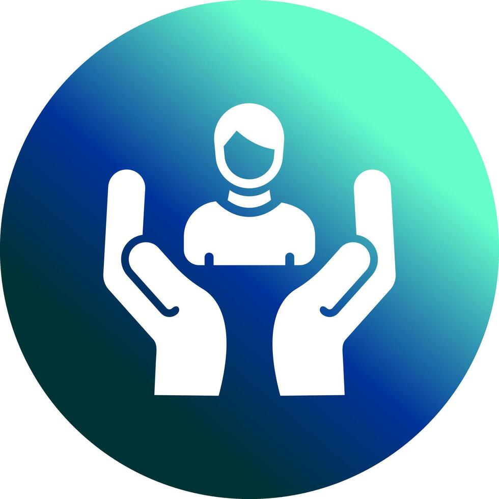 Employee Insurance Icon Design vector