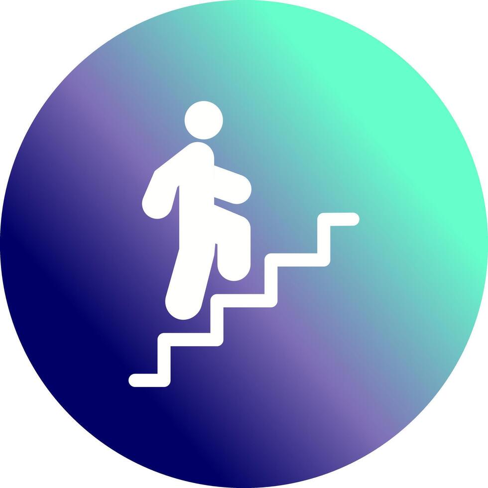 Career Ladder Icon Design vector