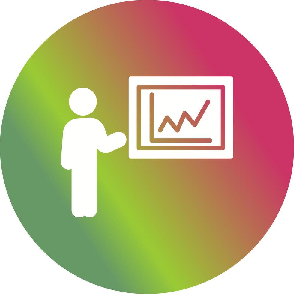Presentation Icon Design vector