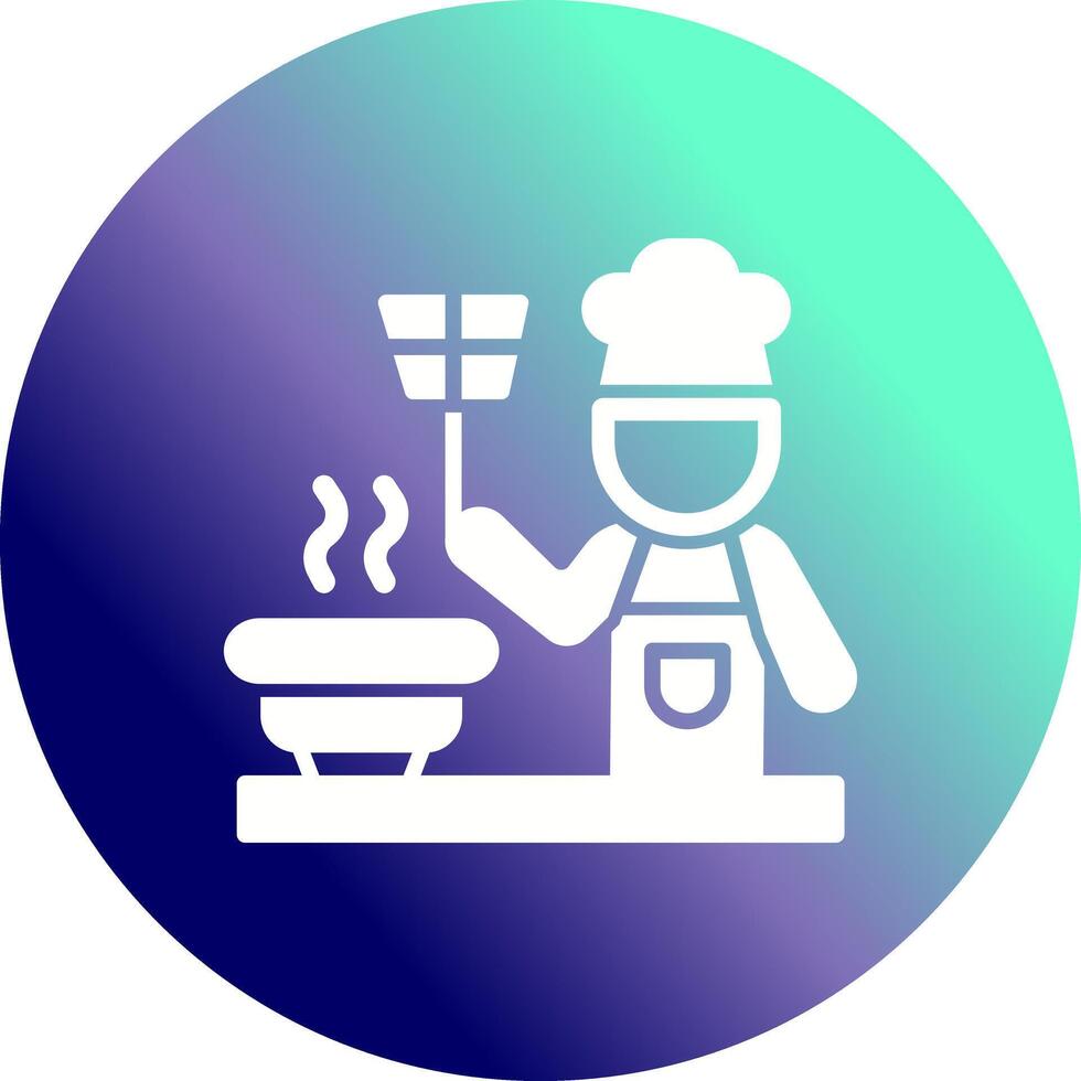 Cooking Together Icon Design vector