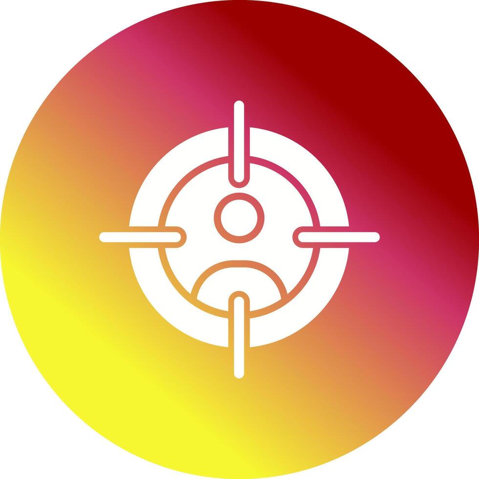 Target Audience Icon Design vector