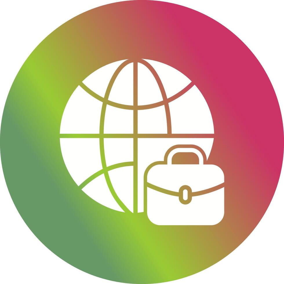 International Job Icon Design vector
