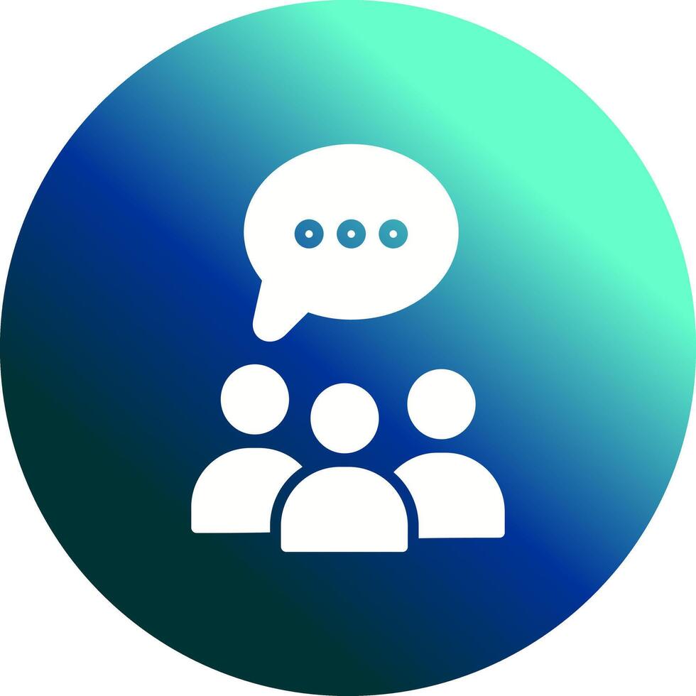 Group Chat Icon Design 52964235 Vector Art at Vecteezy