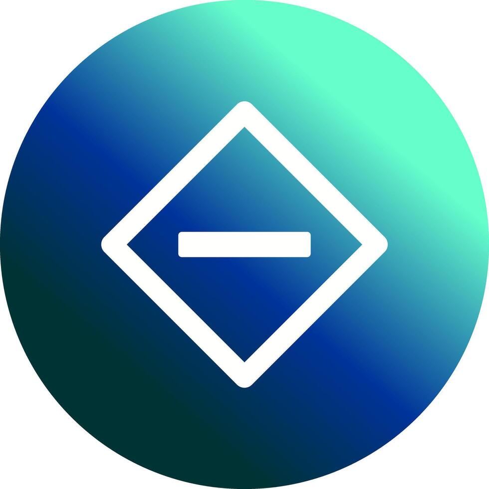 Minus Sign Icon Design vector