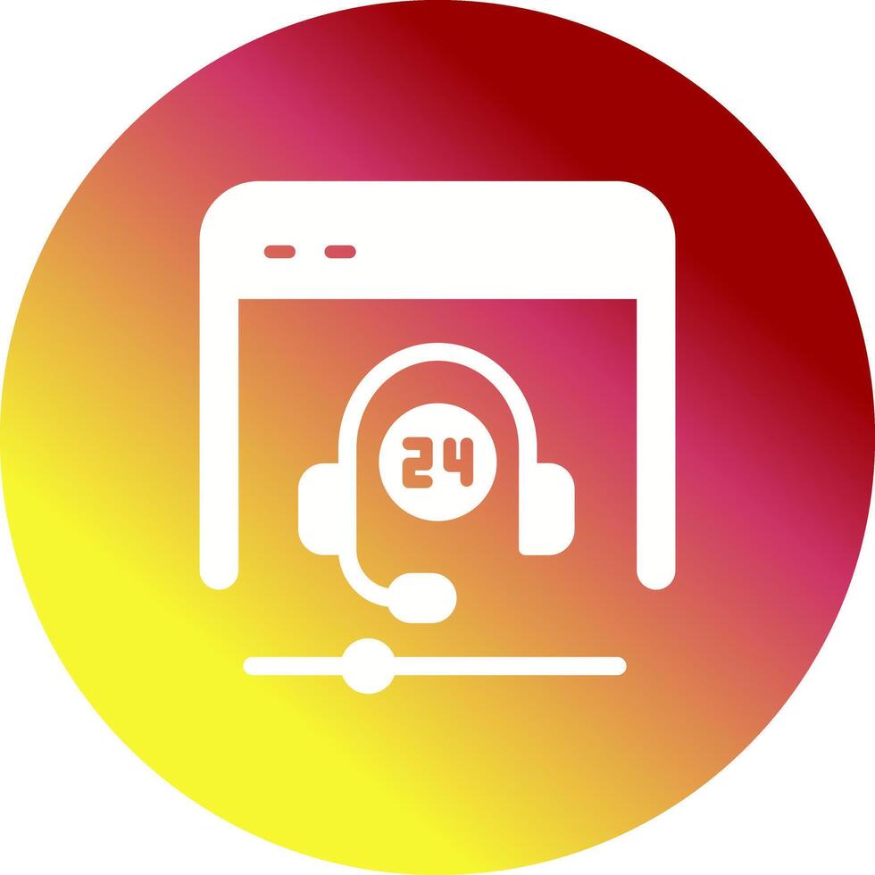 Support Forum Icon Design vector