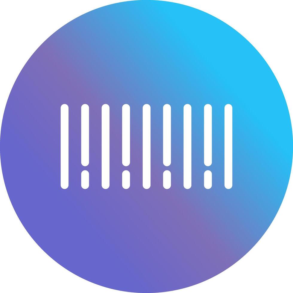 Barcode Icon Design vector