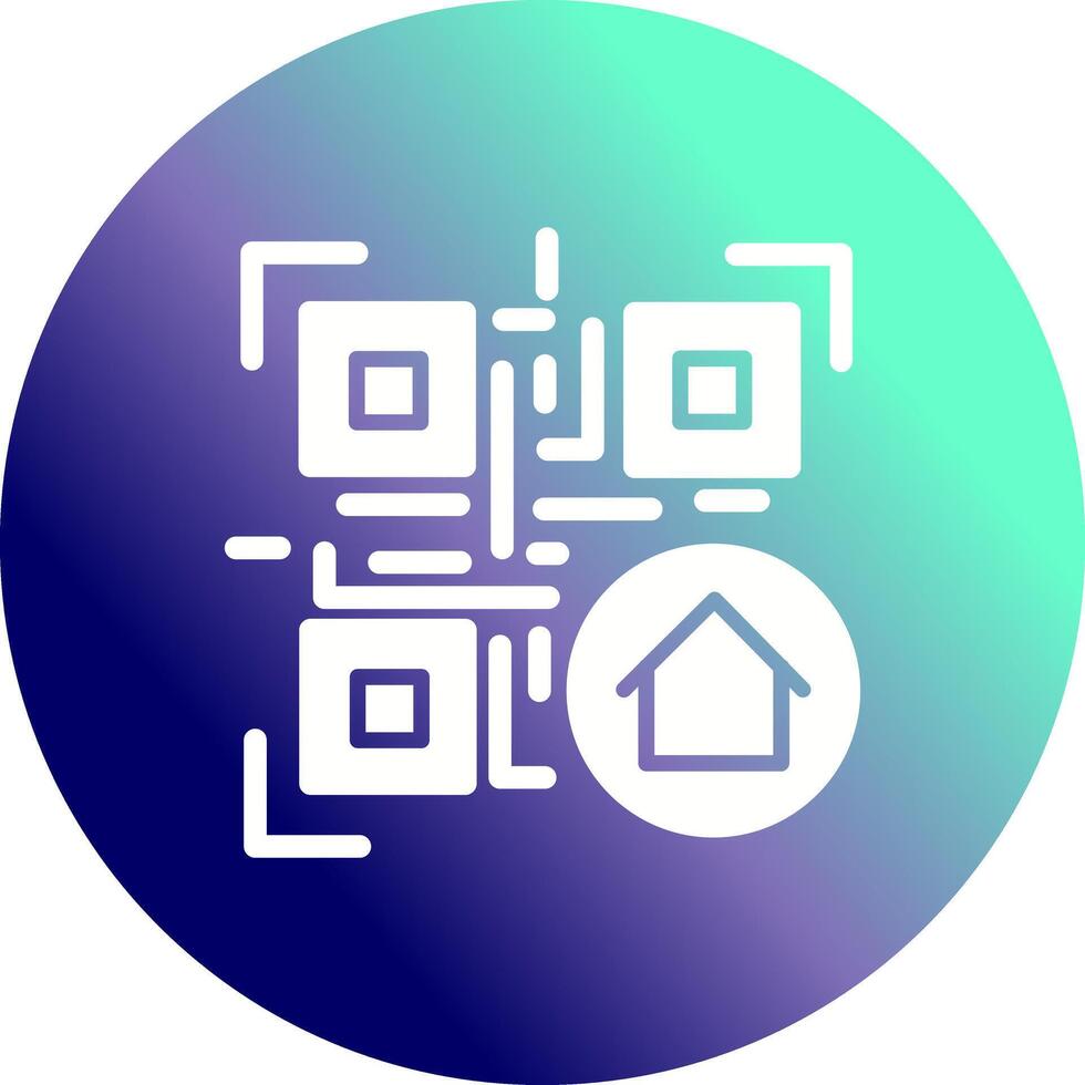 QR Code Menu Icon Design vector