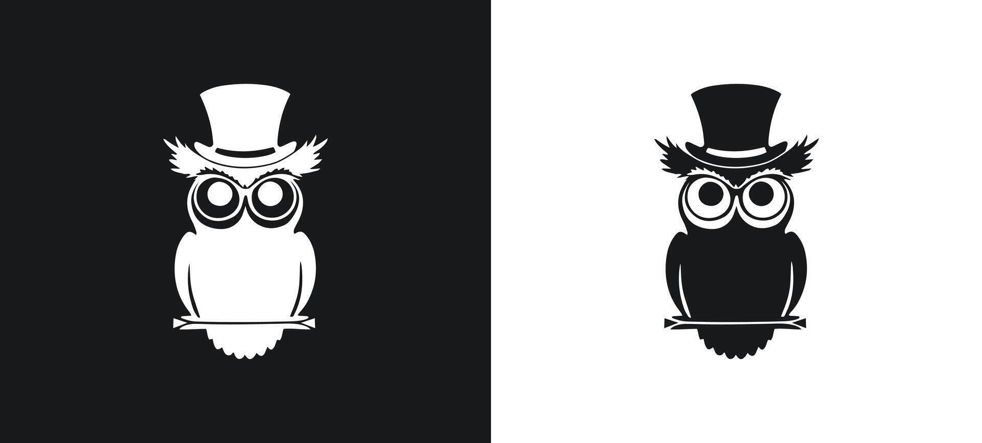 Elegant Owl Shape Design vector