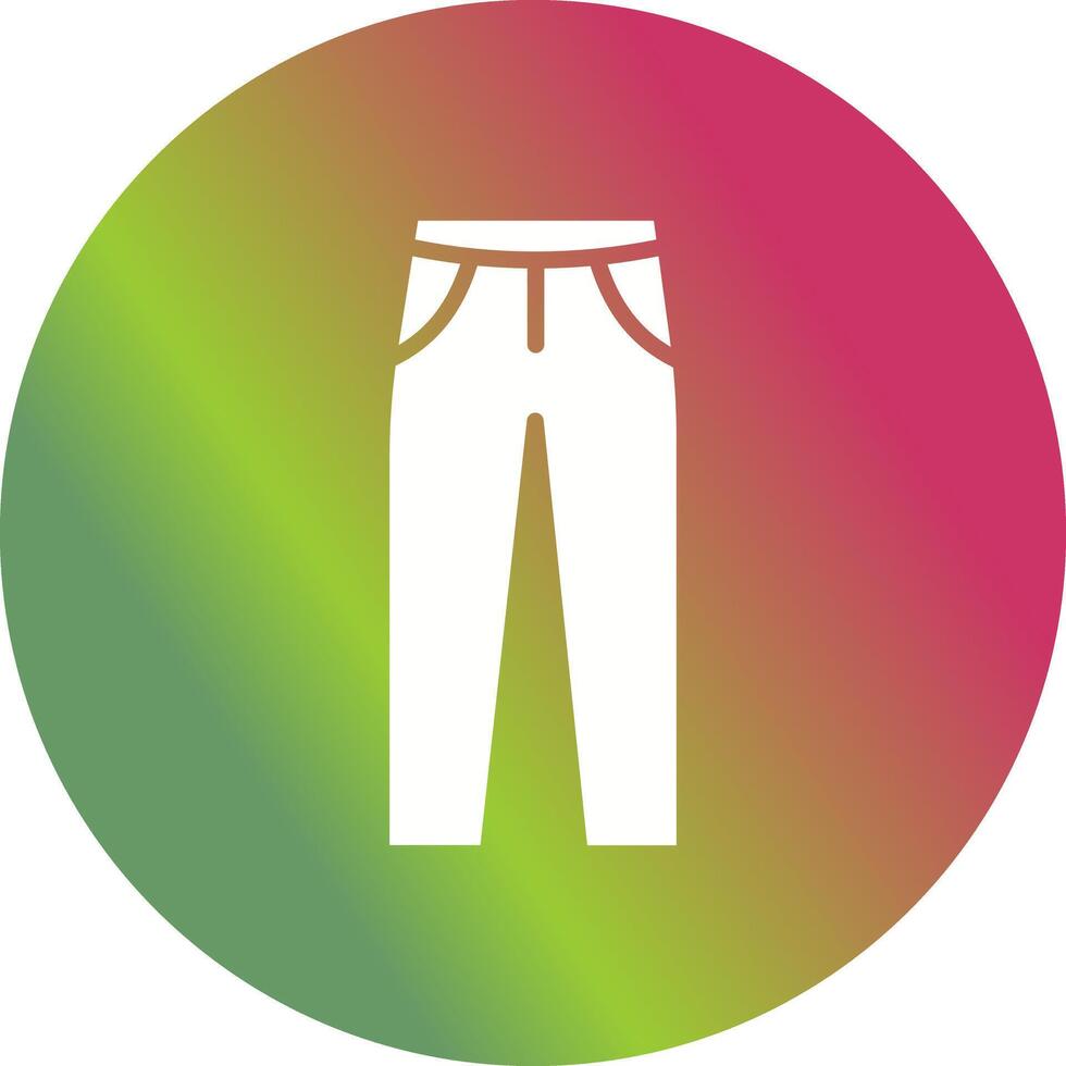 Pants Icon Design vector