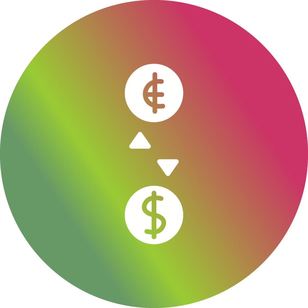 Currency Exchange Icon Design vector