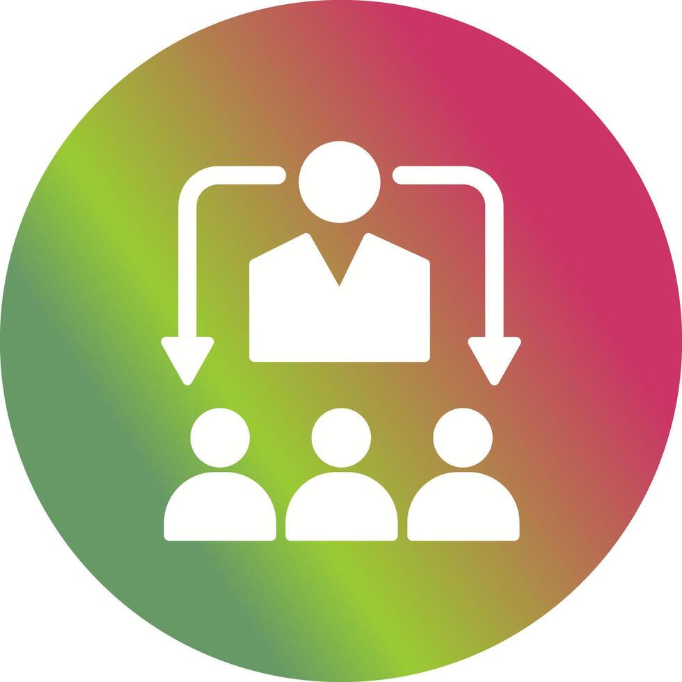 HR Technology Icon Design vector