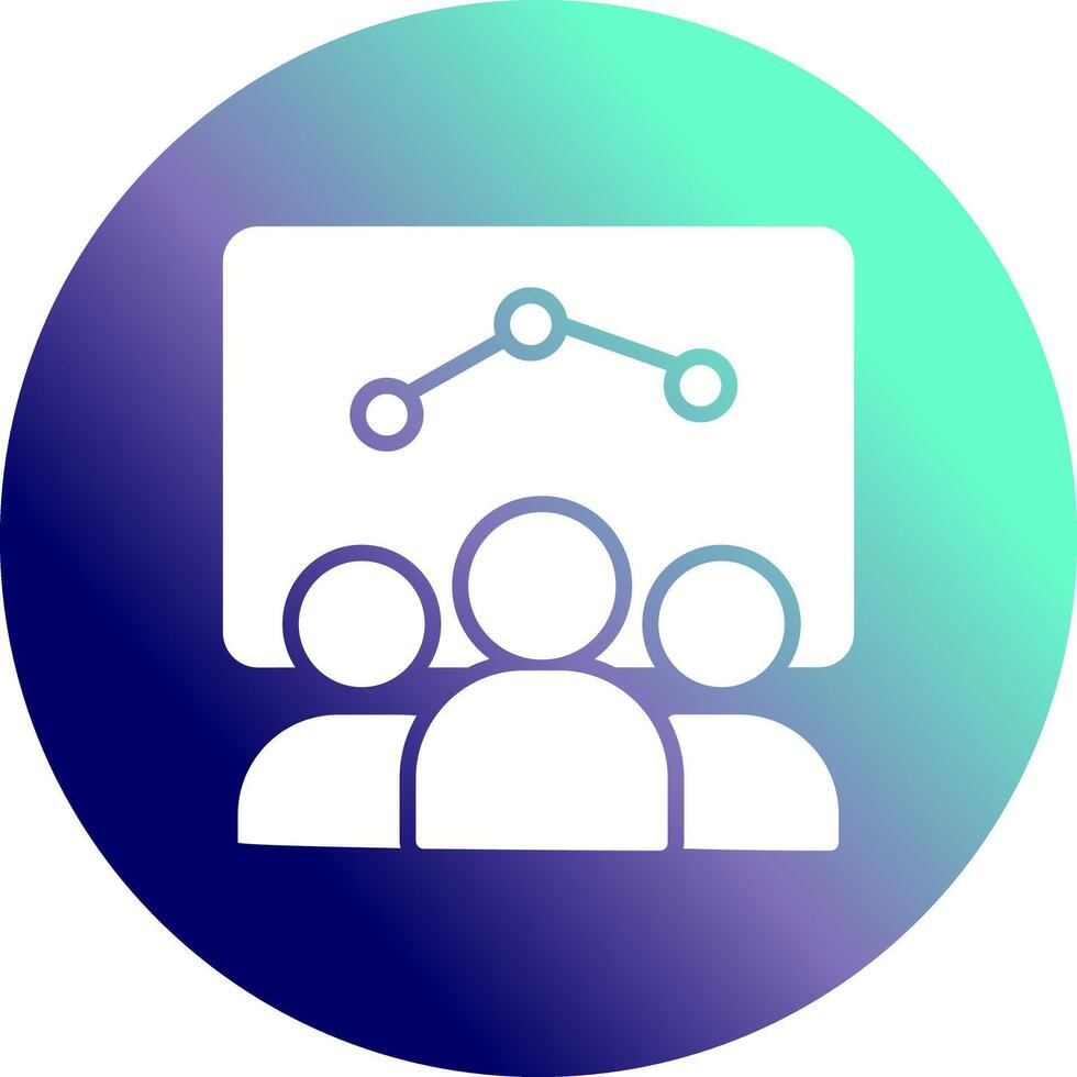 Training Program Icon Design vector