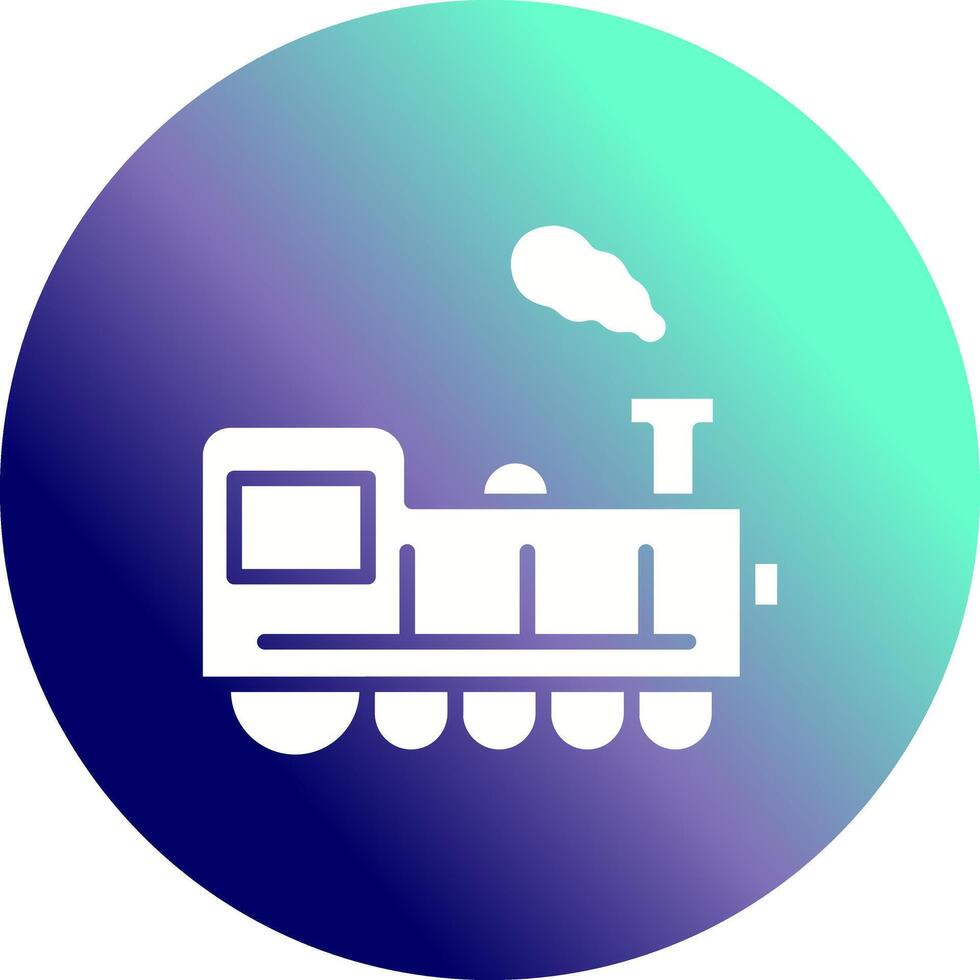 Locomotive Icon Design vector