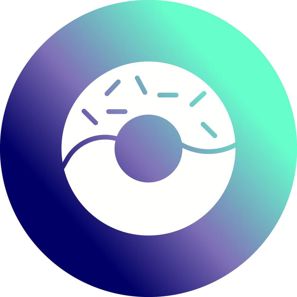 Doughnut Icon Design vector