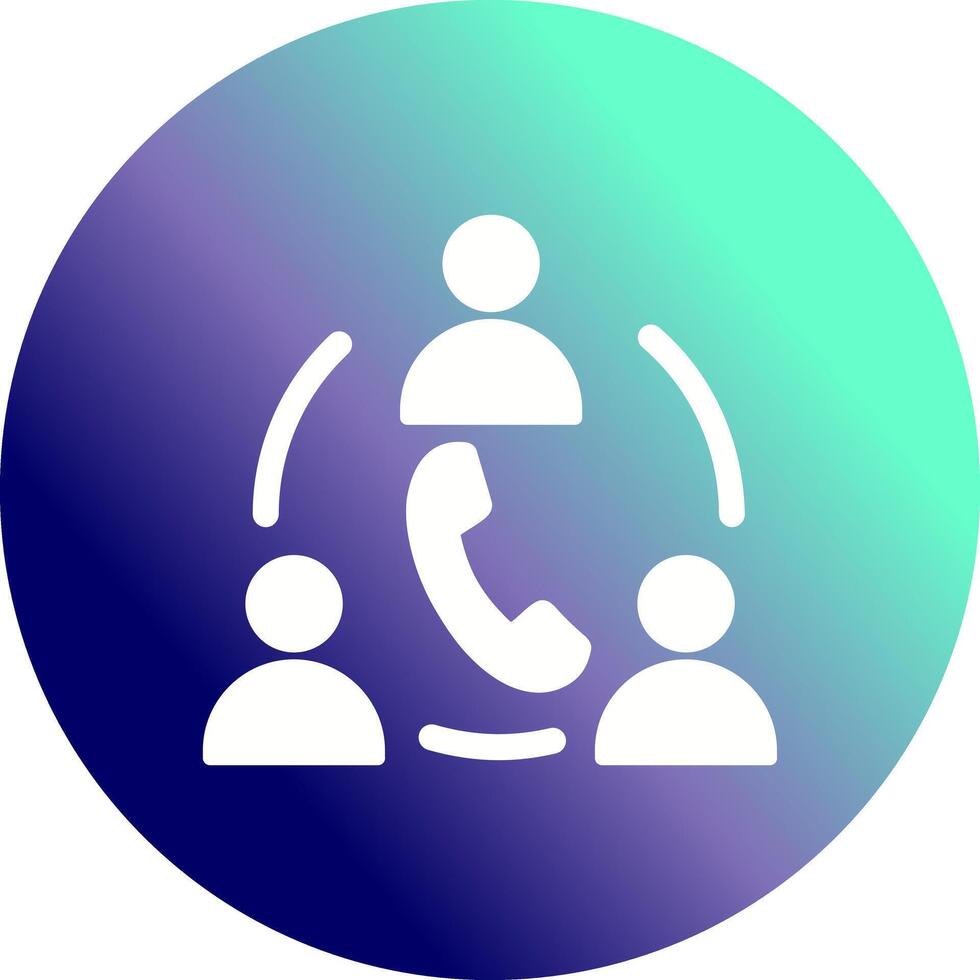 Contact Team Icon Design vector