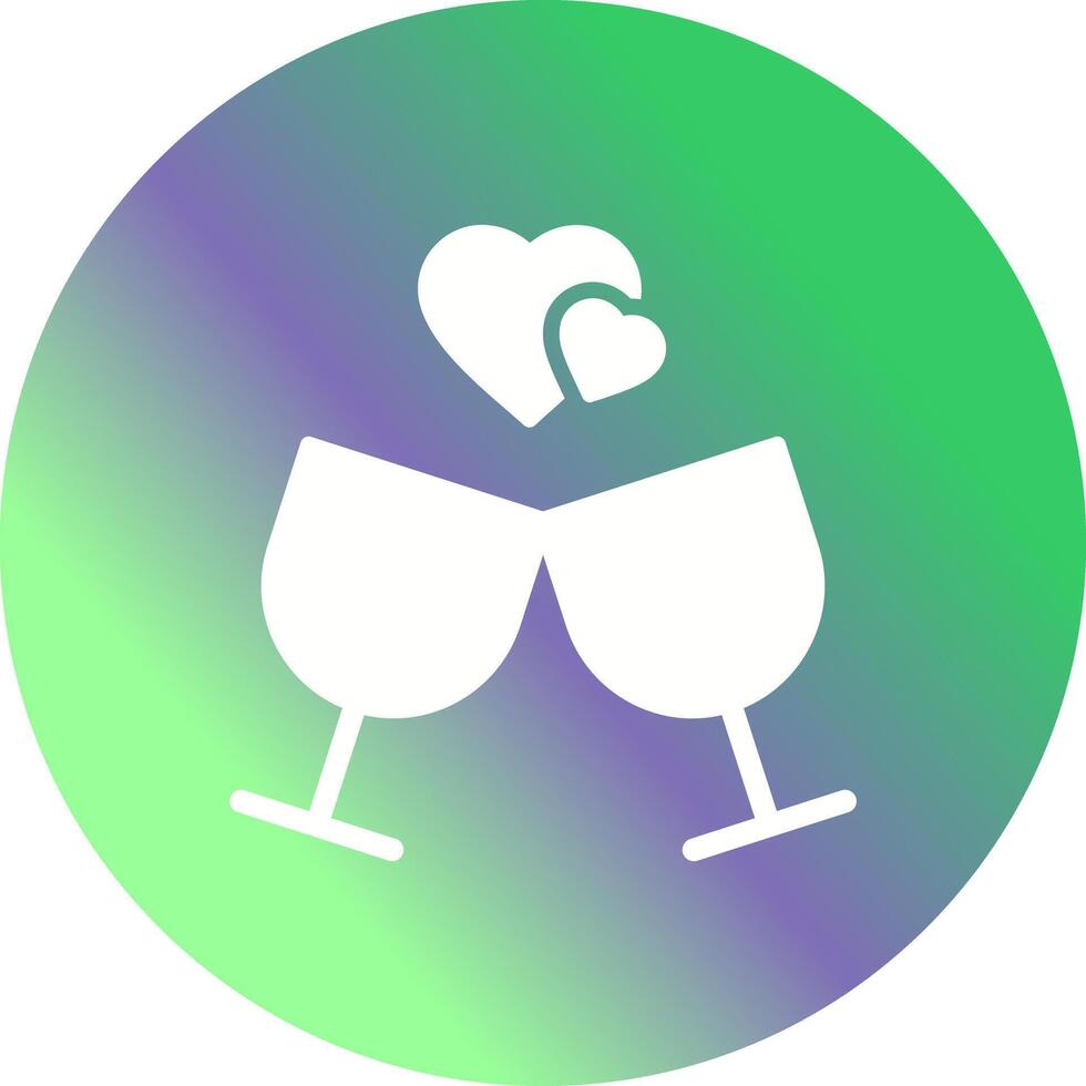 46 - Wine Glass with Cheers.eps vector