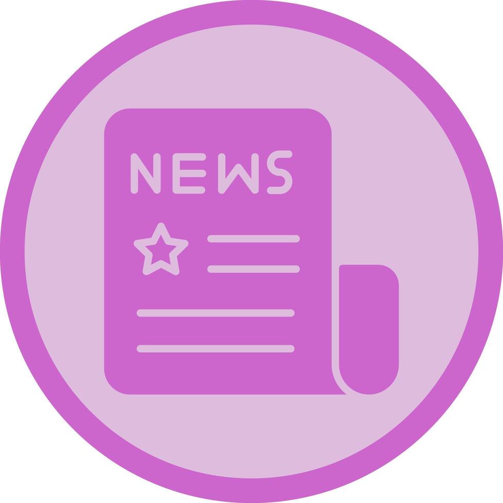 News Headlines Icon Design vector