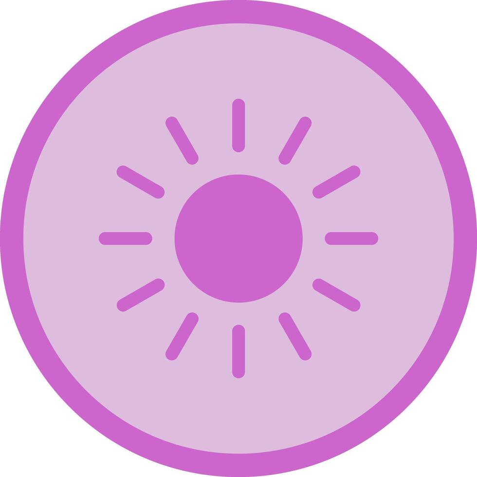 Sun Icon Design vector