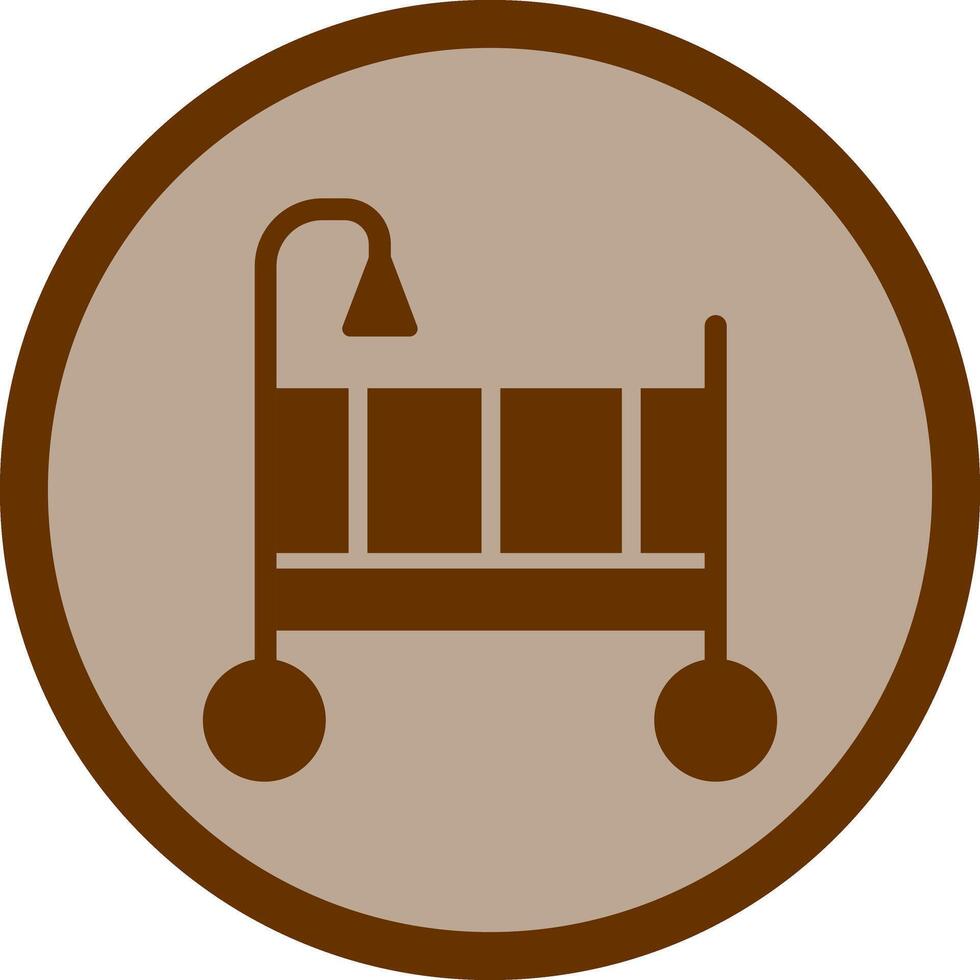 Nursery Decor Icon Design vector