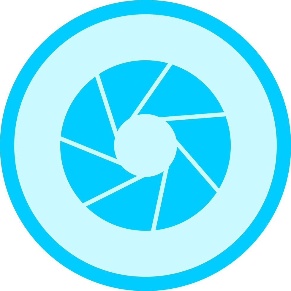 Aperture Artifacts Icon Design vector