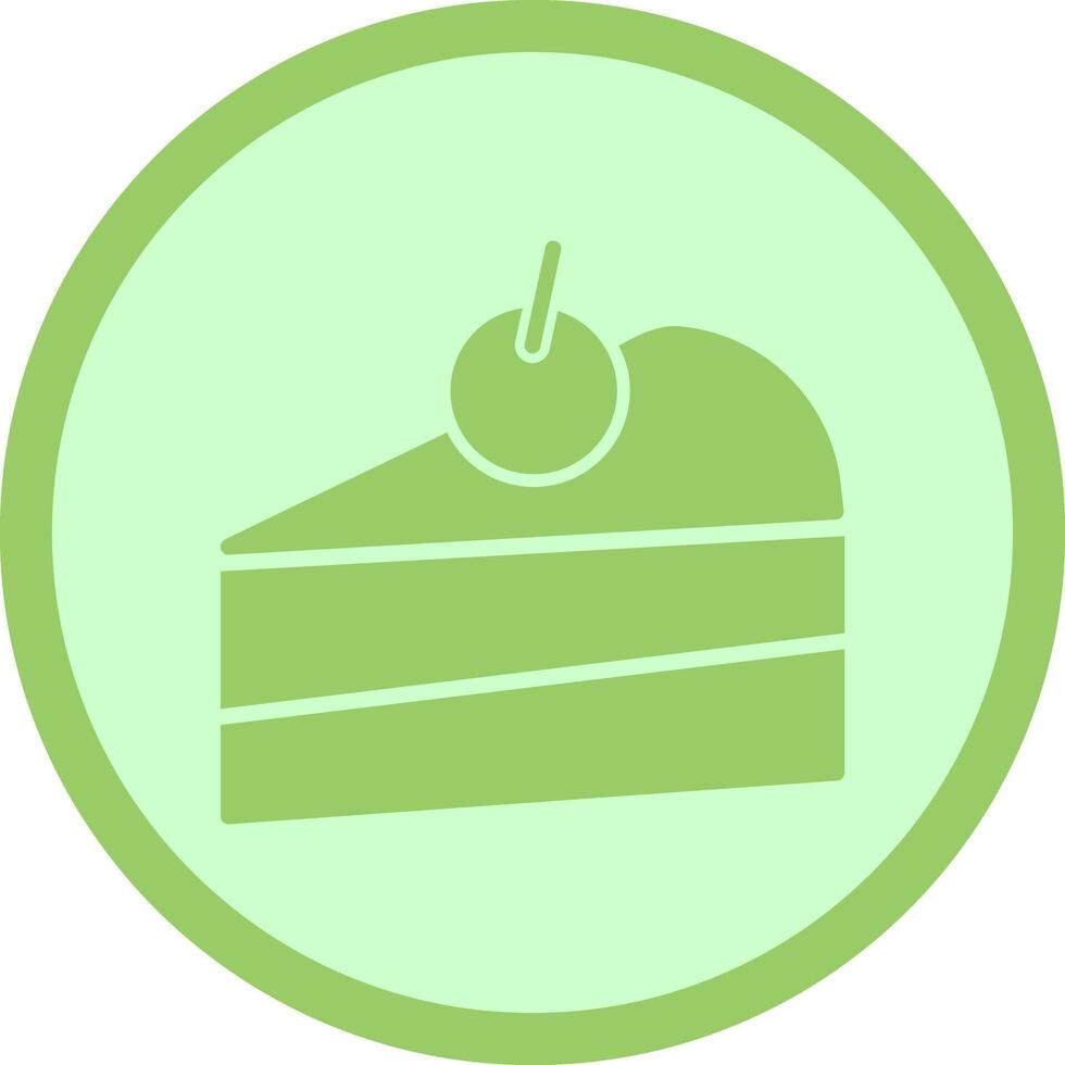Cake Slice Icon Design vector