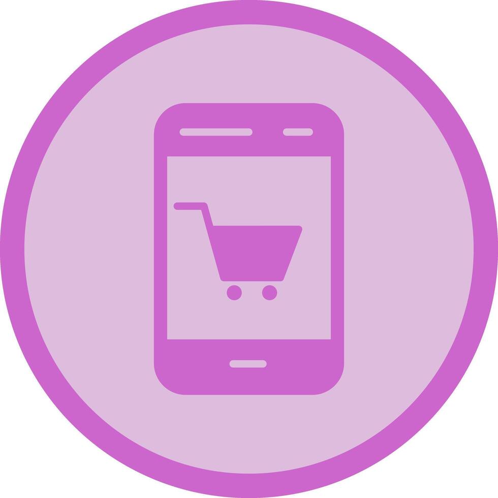 Online Shopping Icon Design vector