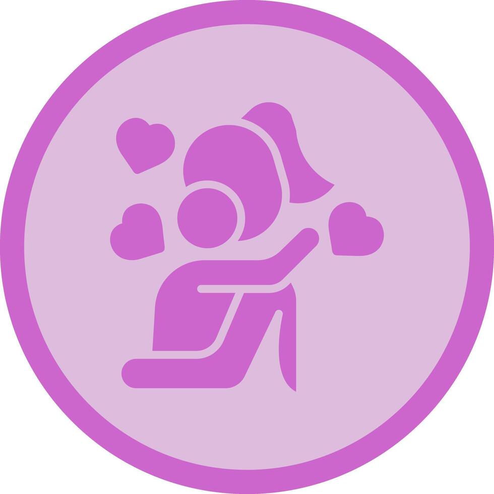 Hug Icon Design vector
