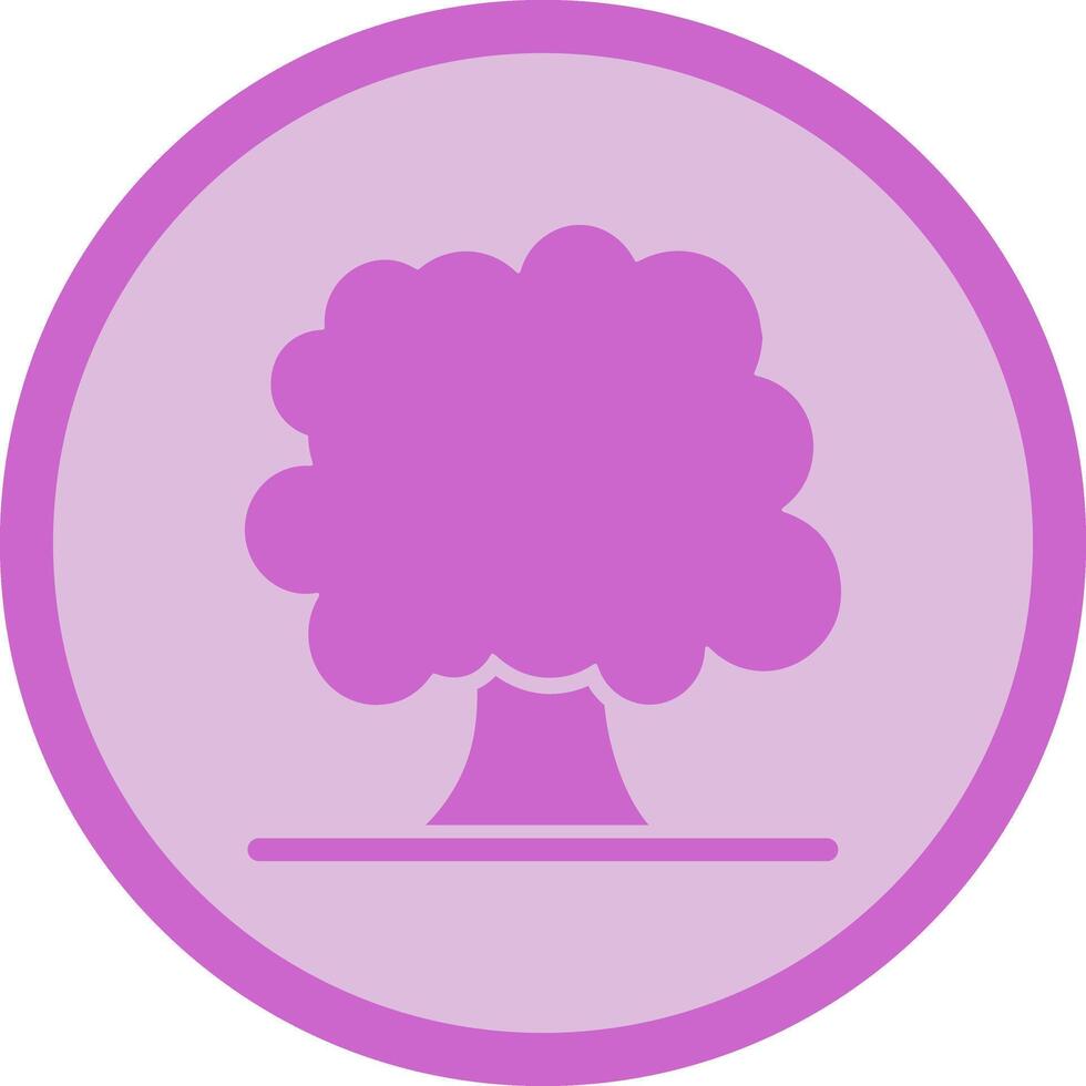 Deciduous Tree Icon Design vector