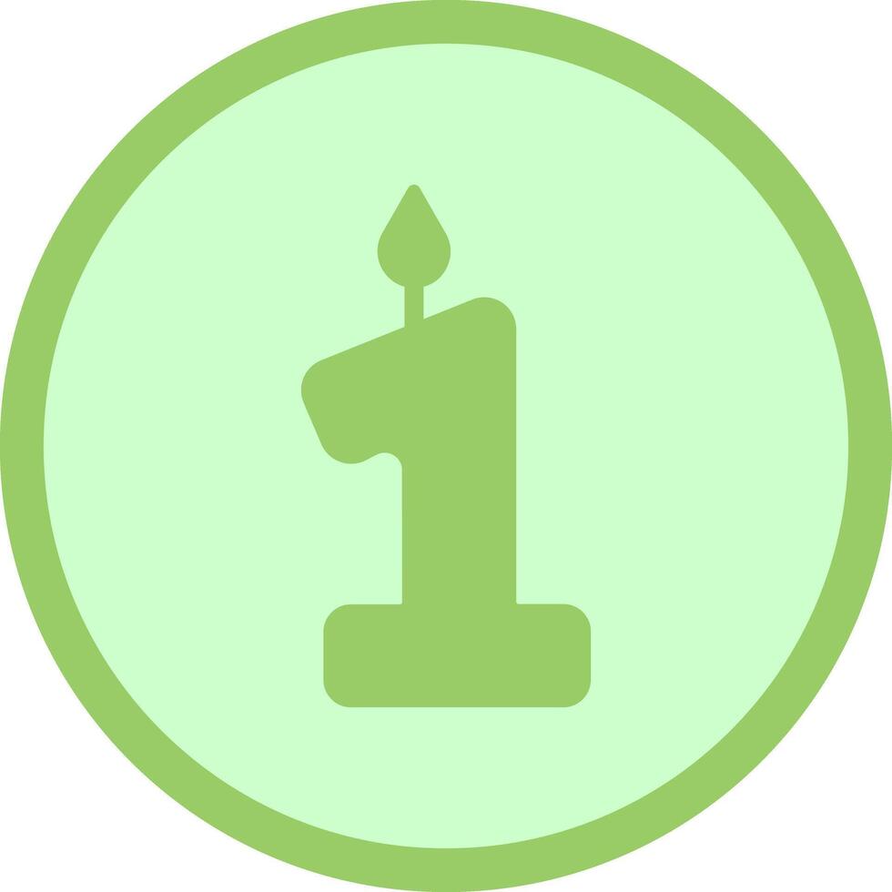 Age Number Icon Design vector