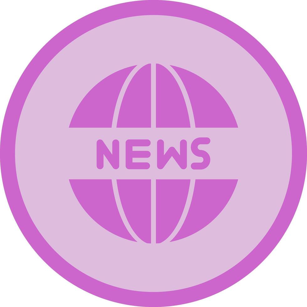 News Website Icon Design vector