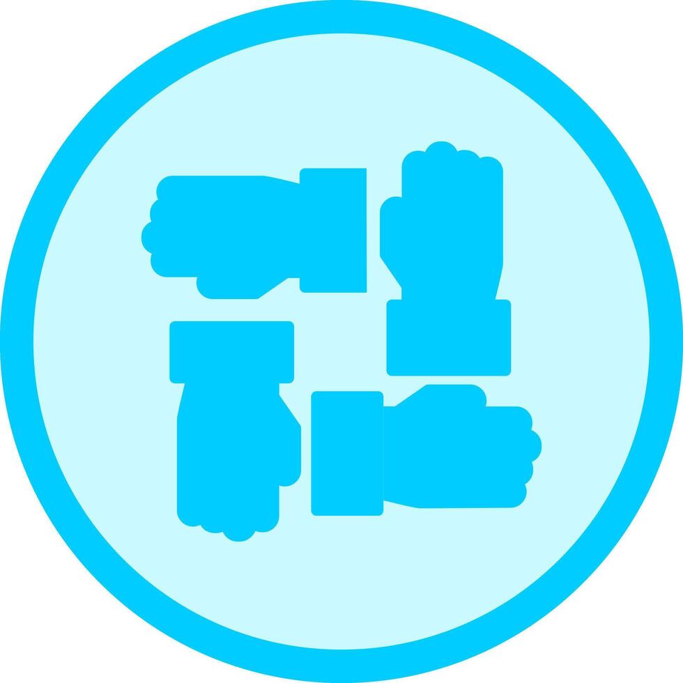 Teamwork Icon Design vector