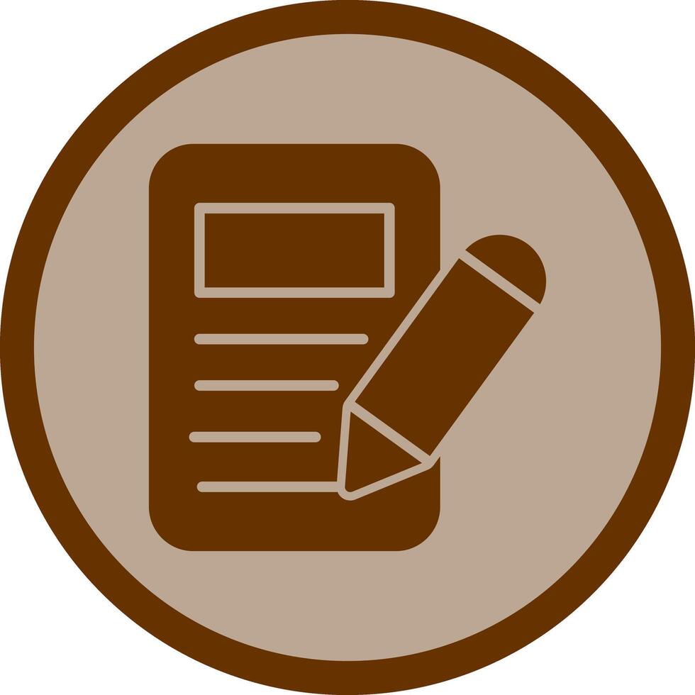 Copywriting Icon Design vector