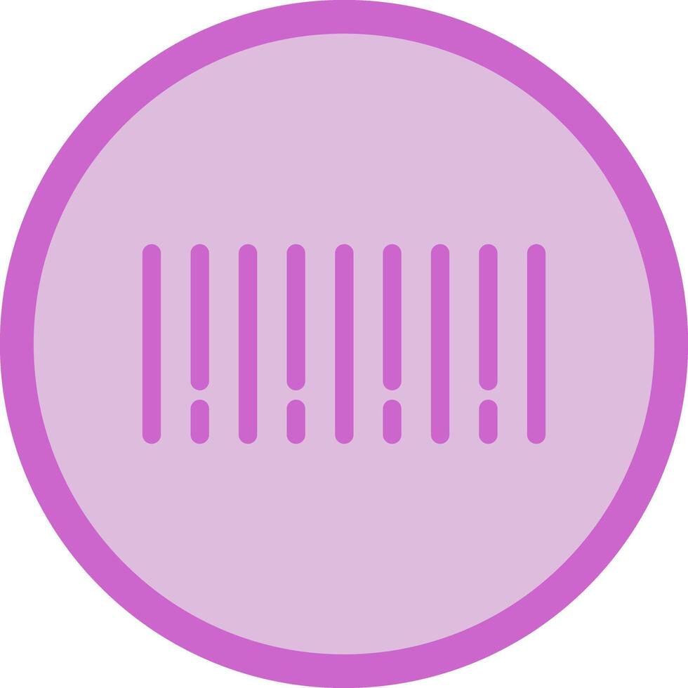 Barcode Icon Design vector