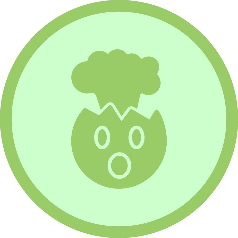 Exploding Head Icon Design vector