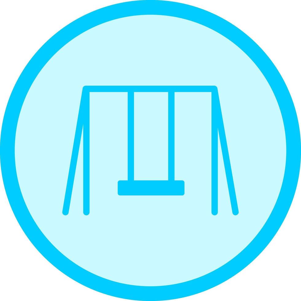 Swing Time Icon Design vector