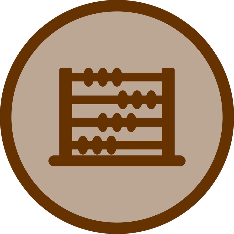 Abacus Icon Design vector
