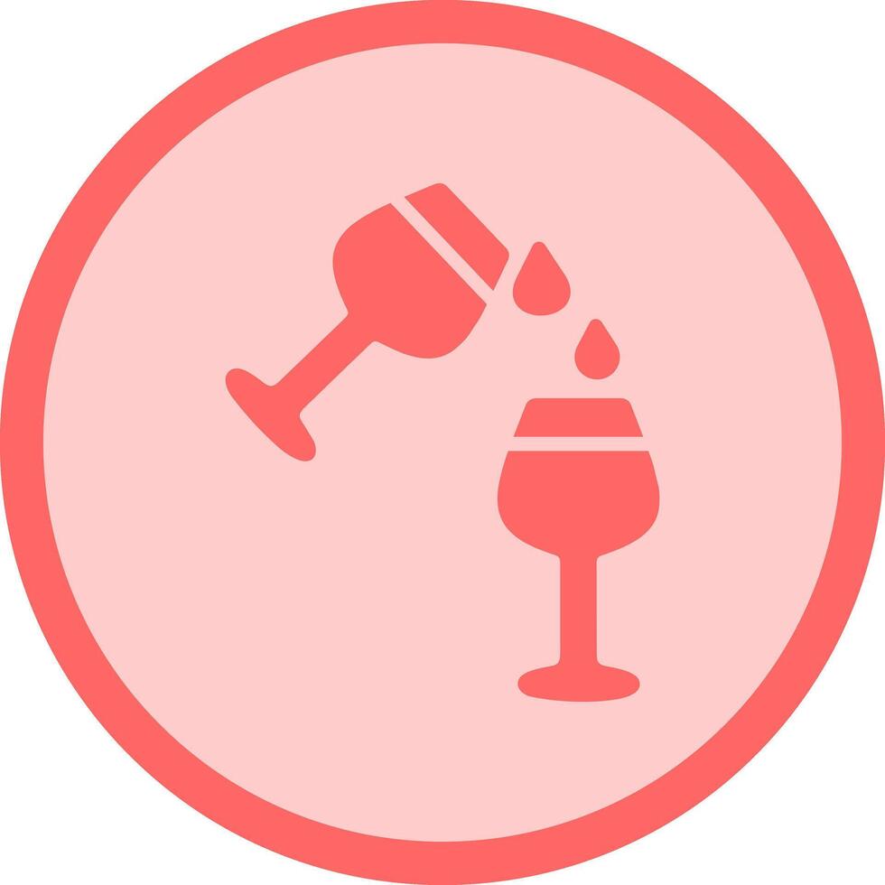 Wine Sip Icon Design vector