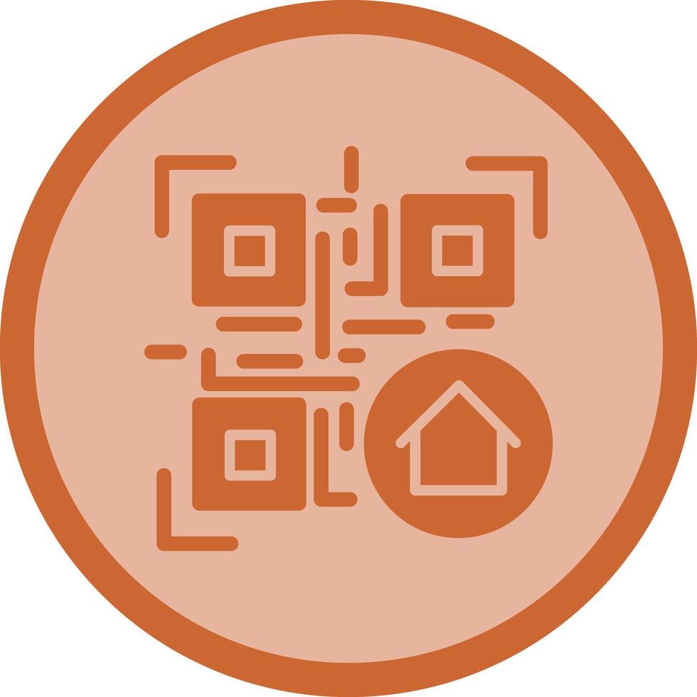 QR Code Menu Icon Design vector