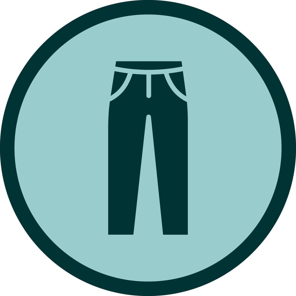 Pants Icon Design vector