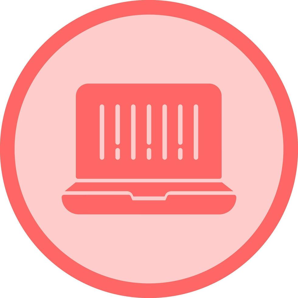 Barcode Reader App Icon Design vector