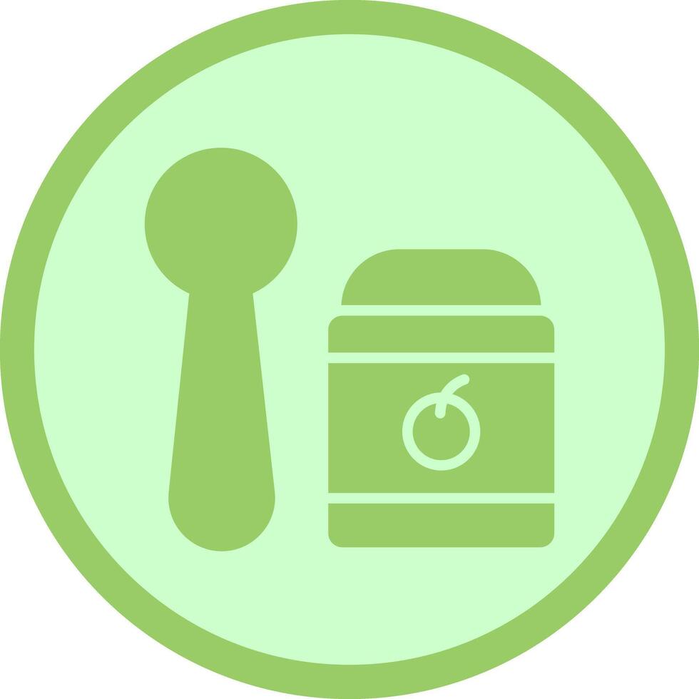 Feeding Spoons Icon Design vector