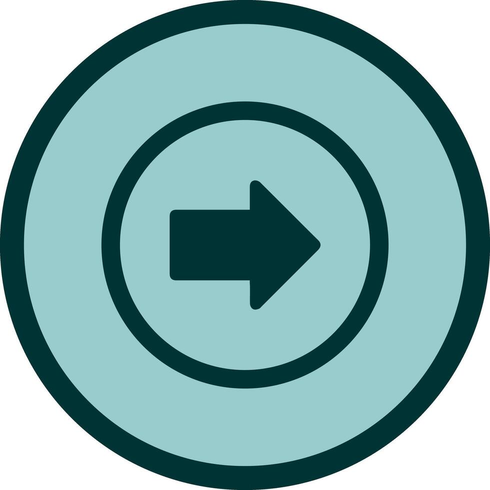 Right Arrow Icon Design vector
