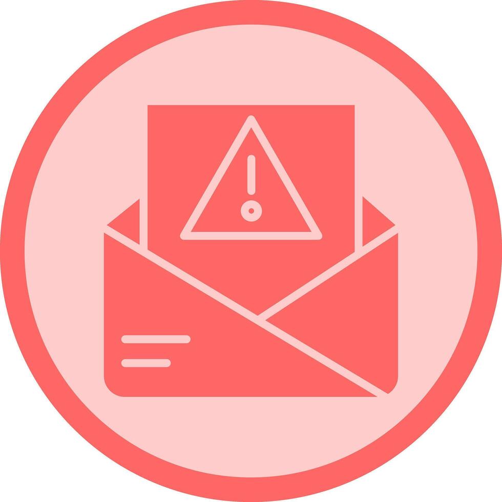 Spam Filter Icon Design vector
