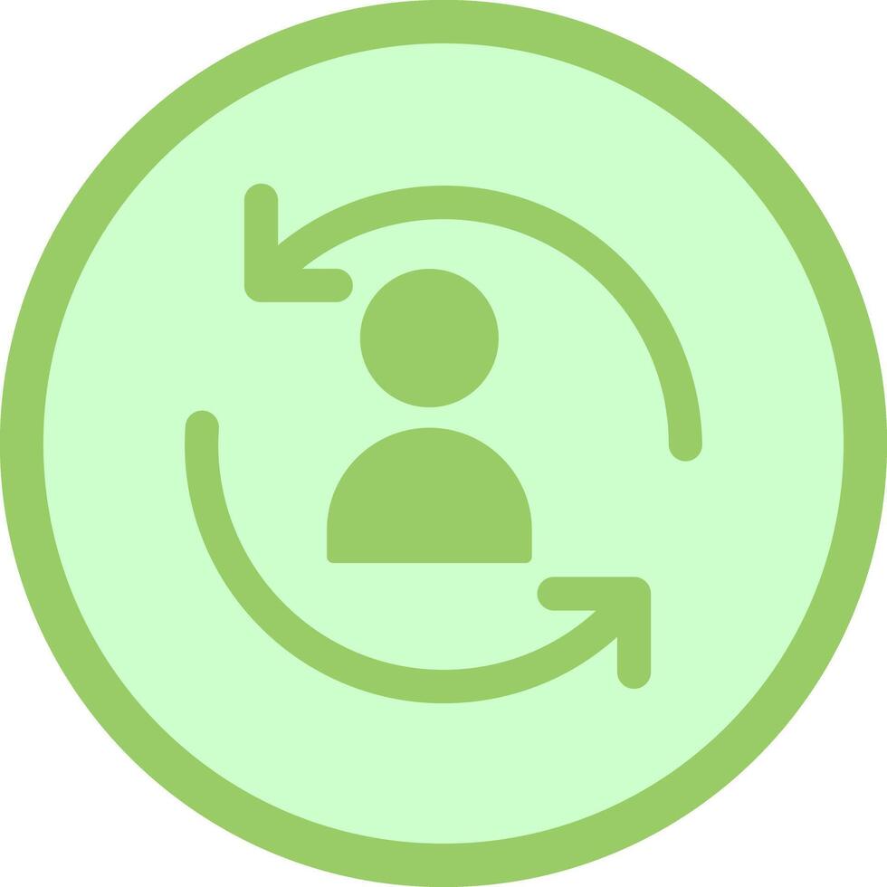 Retargeting Icon Design vector