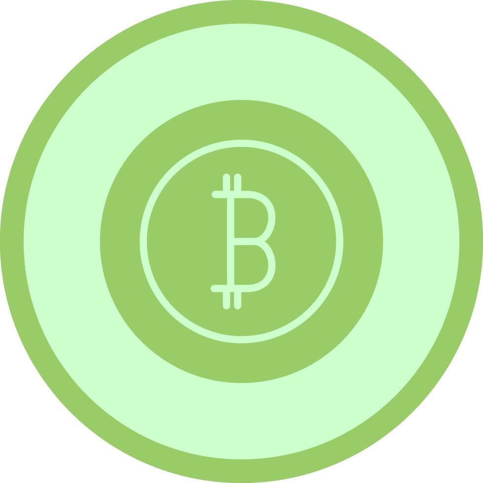 Bitcoin Icon Design vector